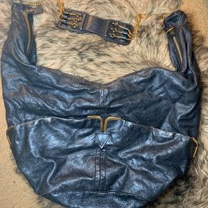 Chloe navy blue bag